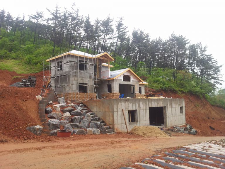 안면도주택현장